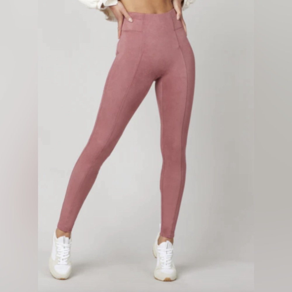 NWT Spanx faux suede leggings